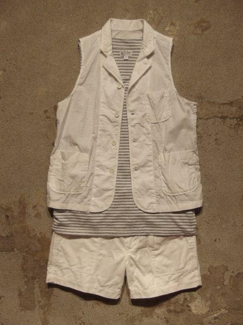 FWK by Engineered Garments "Fatigue Short-20's Cotton Twill" - 画像3枚目