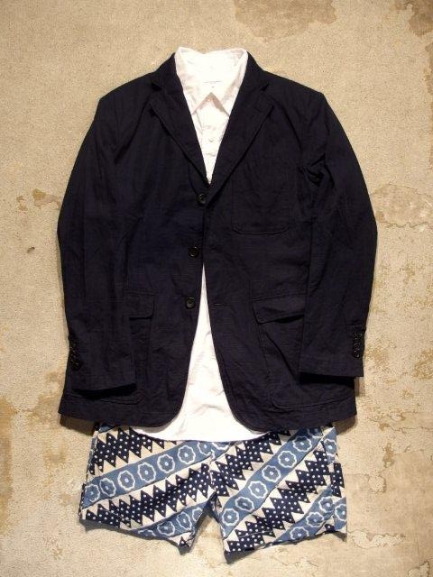 Engineered Garments "Baker Jacket - Java Cloth" - 画像4枚目