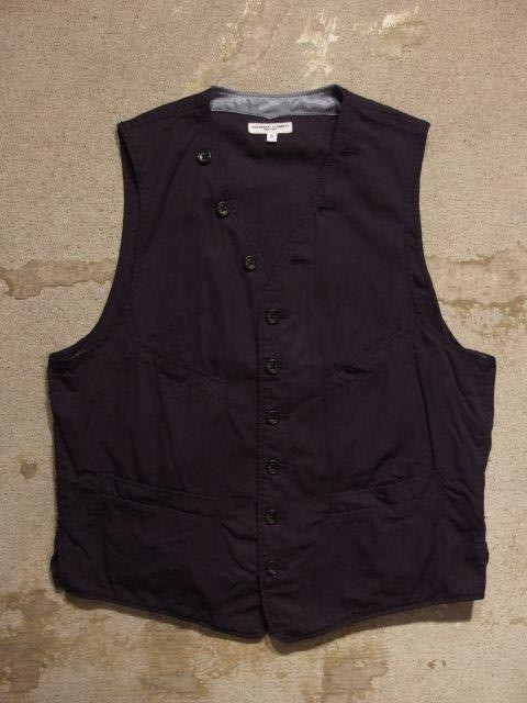 Engineered Garments "Cinch Vest - Iridescent" 1