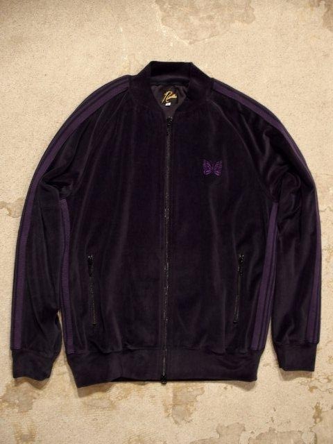 NEEDLES "Rib Collar Track Jacket - Velour" - 画像4枚目