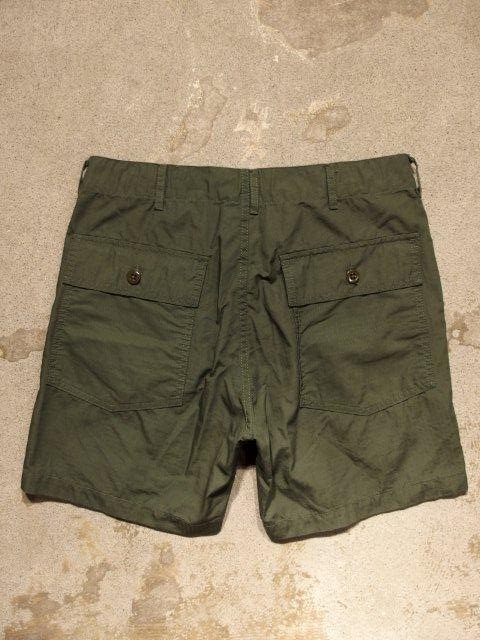 Engineered Garments "Fatigue Short - Cotton Ripstop/Olive" - 画像2枚目