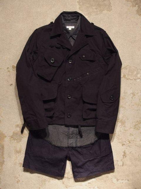 Engineered Garments"Fatigue Short-20's Cotton Twill/Dk.Navy" - 画像3枚目