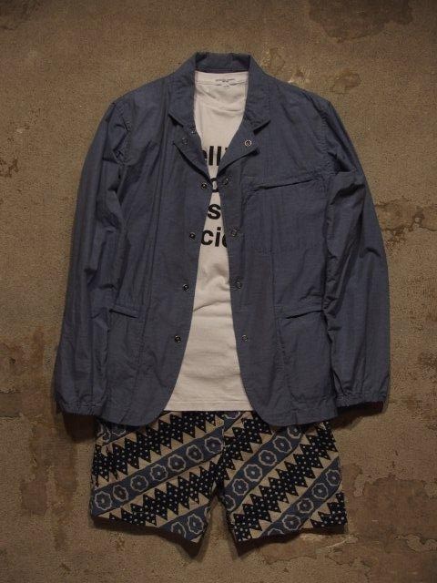 Engineered Garments "Long Beach Short-Batik Diagonal St." - 画像4枚目