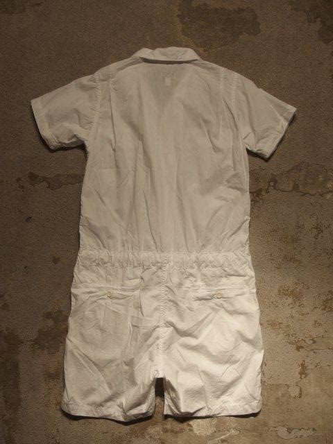 FWK by Engineered Garments "Combi Suit-Pima Poplin/White" - 画像2枚目