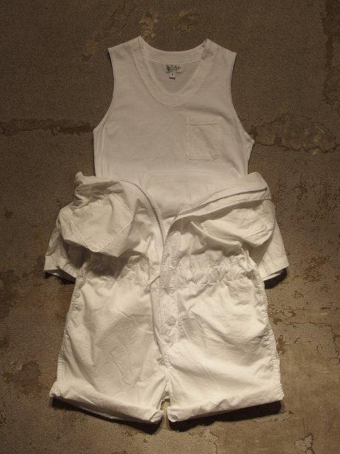 FWK by Engineered Garments "Combi Suit-Pima Poplin/White" - 画像5枚目