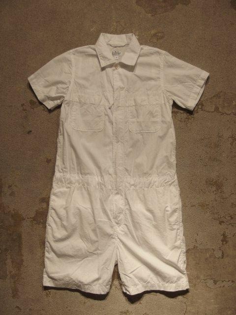 FWK by Engineered Garments "Combi Suit-Pima Poplin/White" 1