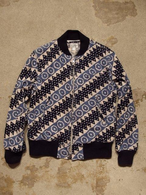 FWK by Engineered Garments"Aviator Jacket-Batik Diagonal St" 1