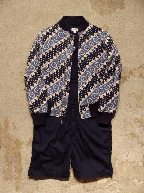 FWK by Engineered Garments"Aviator Jacket-Batik Diagonal St" - 画像2枚目