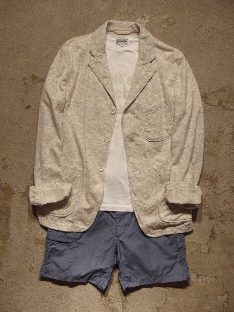 Engineered Garments "Knockabout Short-Heather Activecloth" - 画像4枚目