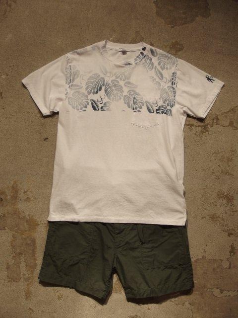 Engineered Garments "Printed Cross Crew Neck T-Shirt" - 画像3枚目