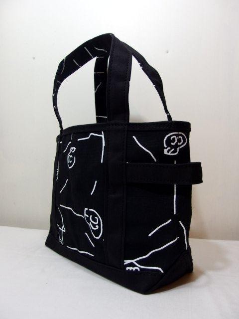 TEMBEA × HIMAA "TOTE BAG SMALL SIZE/ドクロ” - 画像3枚目