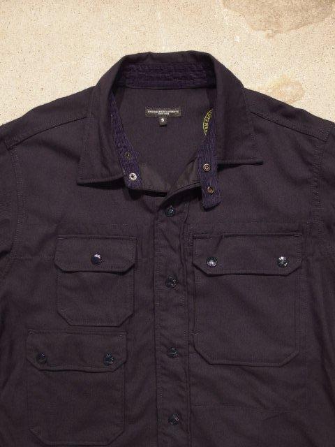 Engineered Garments "CPO Shirt - Uniform Serge" - 画像2枚目