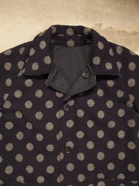 Engineered Garments "Reversible Coat-Polka Dot Jacquard" - 画像3枚目