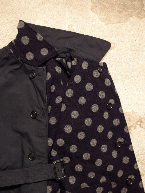 Engineered Garments "Reversible Coat-Polka Dot Jacquard" - 画像5枚目