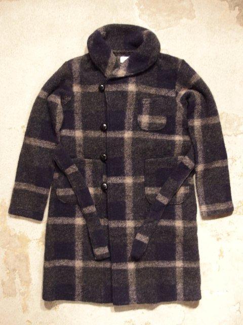 FWK by Engineered Garments "Knit Robe - Wool Knit Plaid" 1