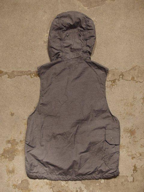 Engineered Garments "Field Vest-Activecloth/H.Grey" - 画像4枚目