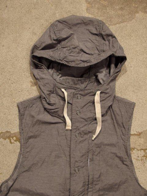 Engineered Garments "Field Vest-Activecloth/H.Grey" - 画像2枚目