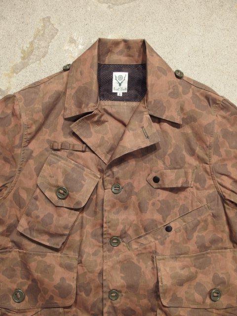 South2 West8 "Tenkara Shirt-Hunter Camo/Khaki" - 画像2枚目