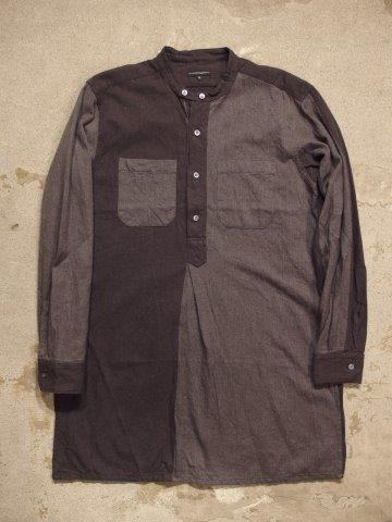 Engineered Garments "Banded Collar Long Shirt" - 画像3枚目