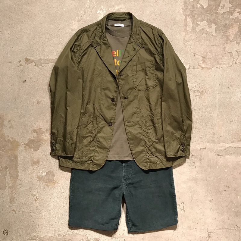 Engineered Garments "Loiter Jacket-Olive" 1