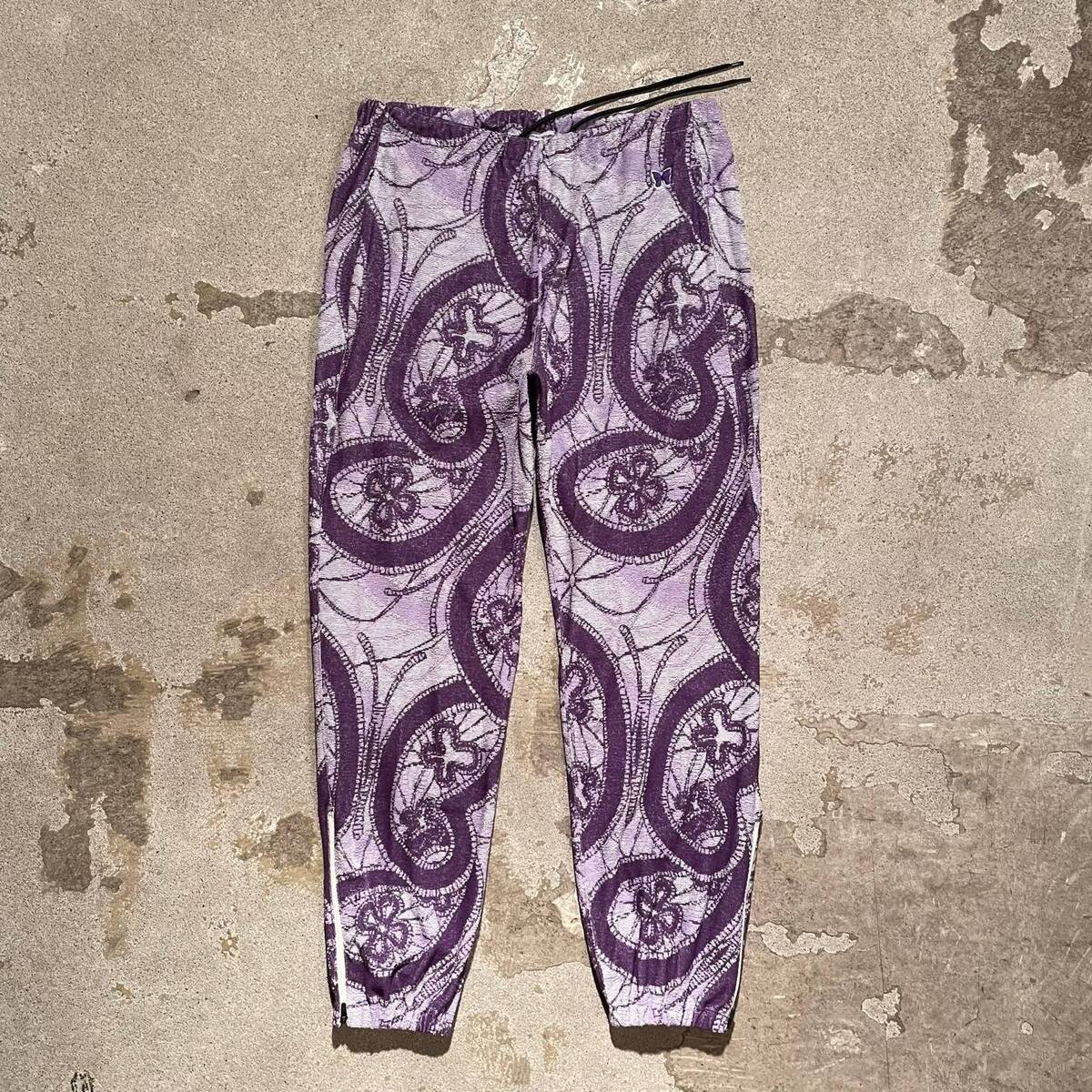 NEEDLES "Zipped Sweat Pant - Papillon Pile Jq." 1