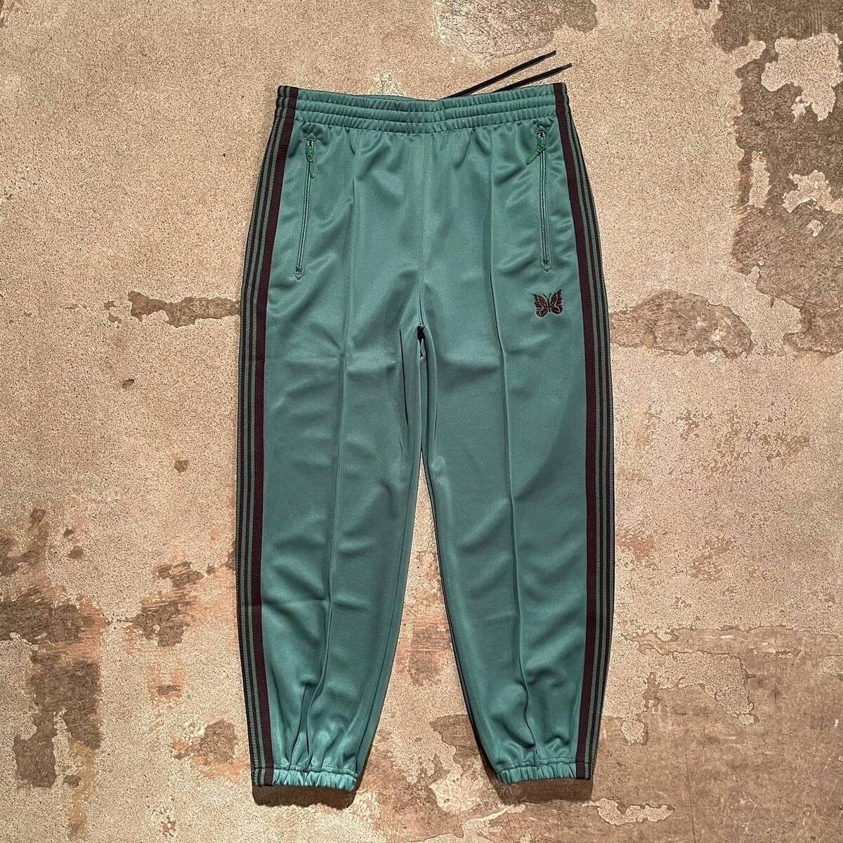 NEEDELS "Zipped Track Pant - Poly Smooth" 1