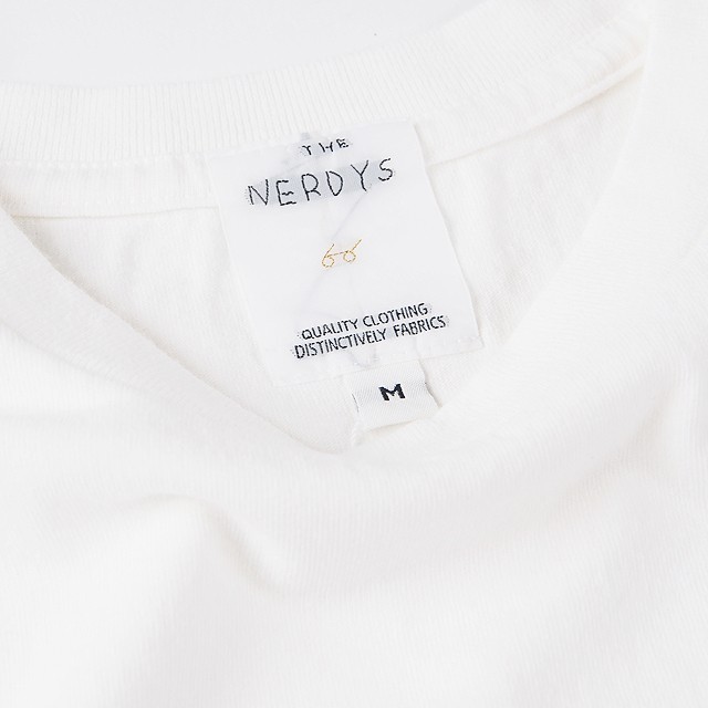 THE NERDYS / Pocket Tee WHITE - 画像4枚目