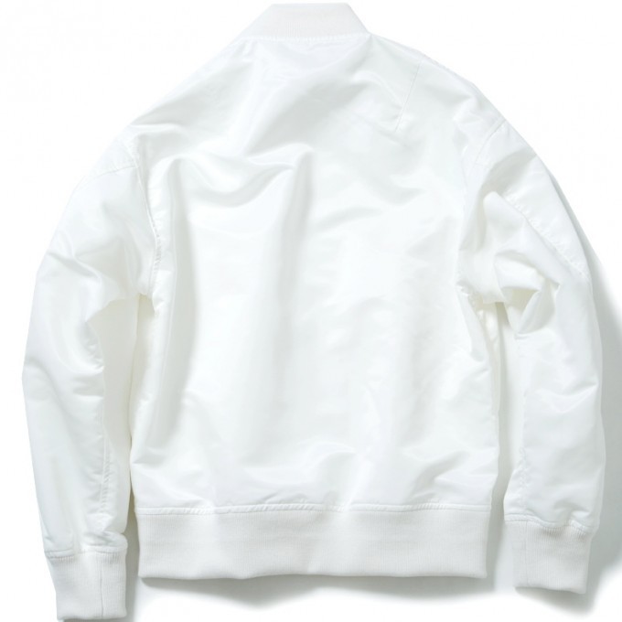 soe / Bomber Jacket "SUPA STAR"  WHITE - 画像2枚目