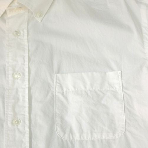 THE NERDYS / TYPEWRITER b.d shirt  White - 画像3枚目