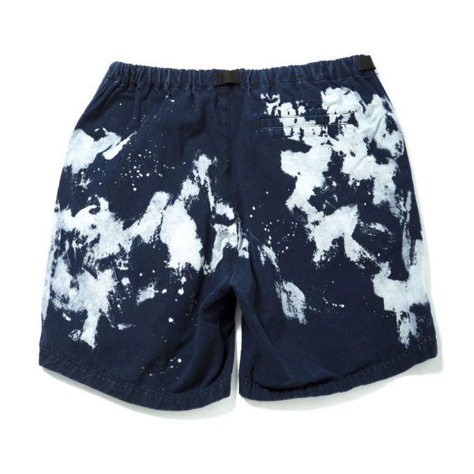 soe / BLEACH DENIM SHORT PANTS "THENEWART" - 画像2枚目