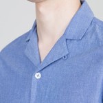 Folk / NEW PIANO SHIRT  BLUE 4