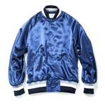 soe / SATIN TEAM JACKET Navy 1