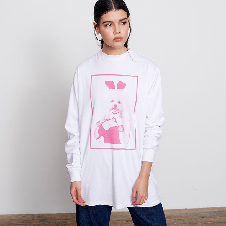 LAZY OAF / DOLLY DOG T-SHIRT - 画像1枚目