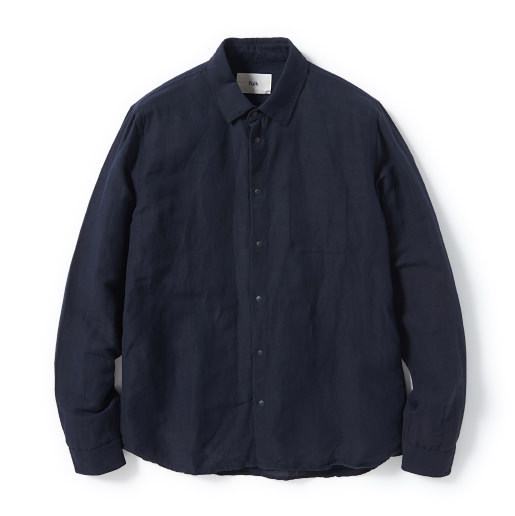 Folk / POP STUD SHIRT NAVY 1