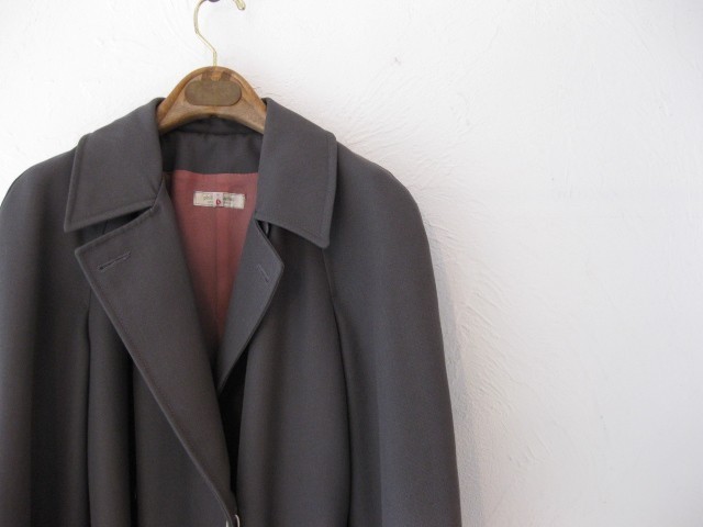 LILY1ST VINTAGE 1960-1970’s French Wool Trench Coat - 画像2枚目