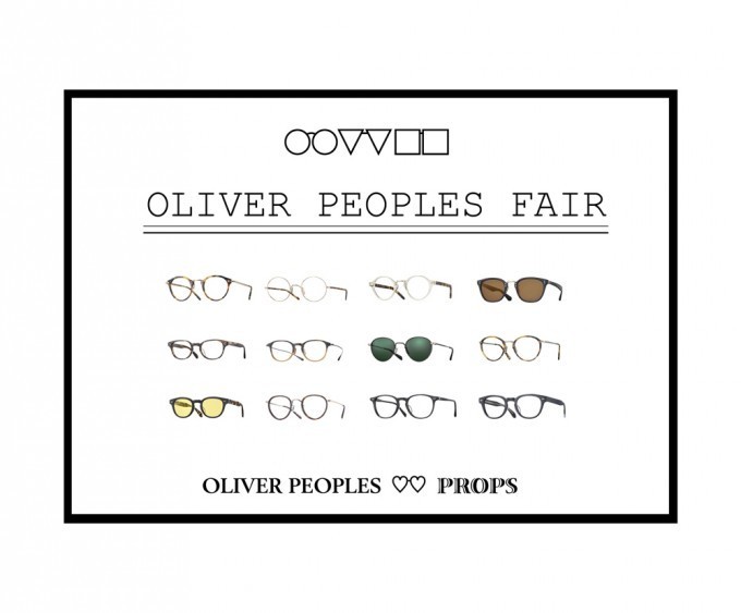 OLIVER PEOPLES FAIR 2015 1