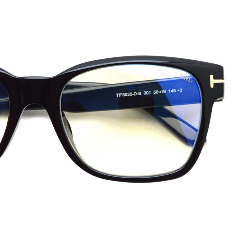 TOM FORD / TF5535-D-B  / 001 Black アジアンフィッテイング - 画像2枚目