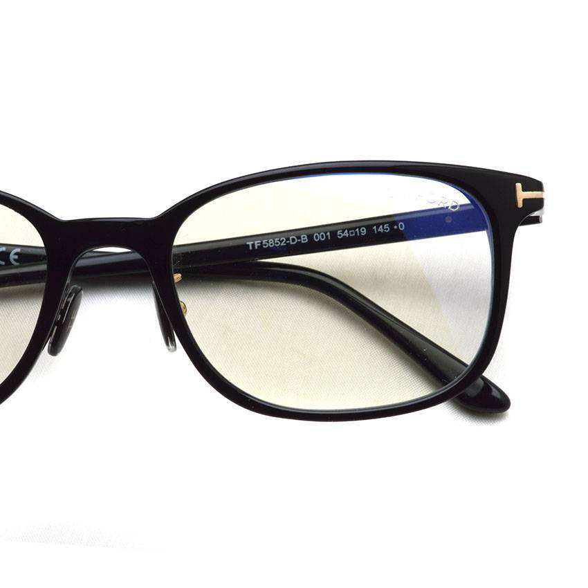 TOMFORD トムフォードアイウェア / TF5852-D-B 001 Black - 画像3枚目