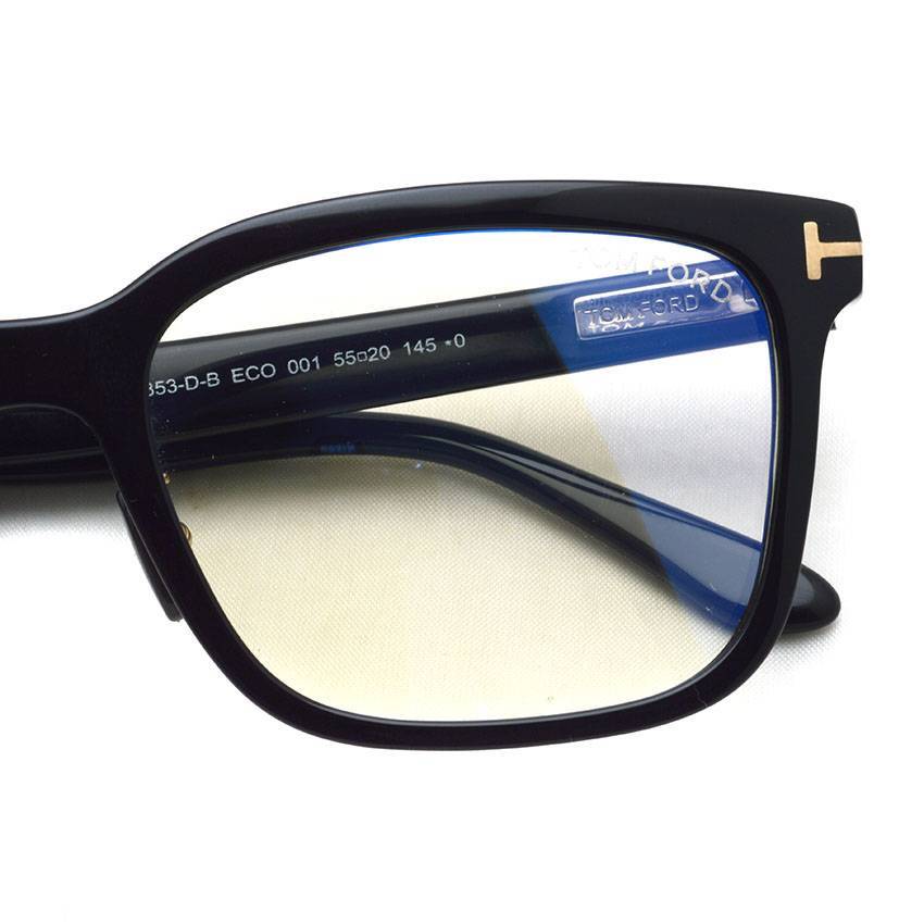 TOMFORD トムフォードアイウェア / TF5853-D-B 001 Black - 画像3枚目