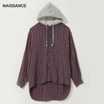 NAISSANCE Plaid Shirt Parka 1