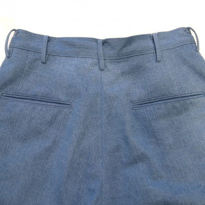 NuGgETS Tuck Pant -Denim - 画像4枚目