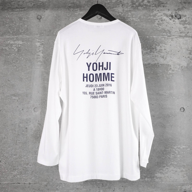 [Yohji Yamamoto] HD-T04-080 - 画像3枚目