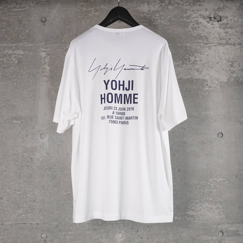 [Yohji Yamamoto] HD-T49-080 - 画像3枚目