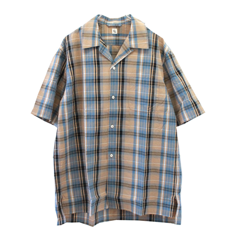 KAPTAIN SUNSHINE (キャプテンサンシャイン)Open Collar S/S Shirts (KS9SSH 1