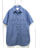 SASSAFRAS (ササフラス) BOTANICAL SCOUT APRON SHIRT 1/2 CHAMBRRAY 1