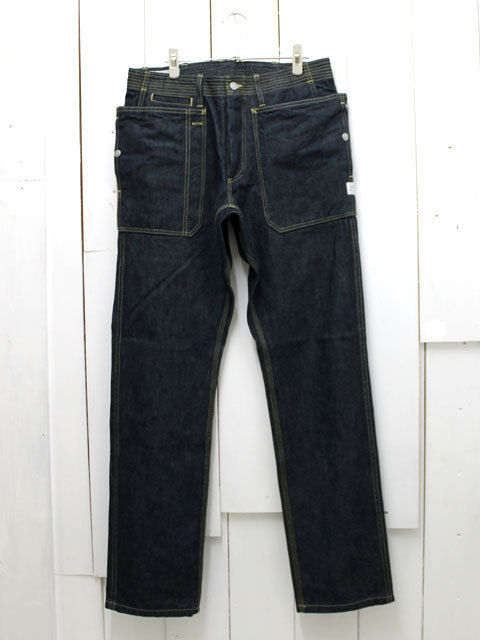 SASSAFRAS(ササフラス)FALL LEAF SPRAYER PANTS 13.5oz DENIM 1