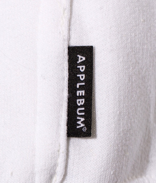 APPLEBUM Bandanna Logo Sweat Parka [White] - 画像3枚目