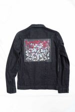 2019AW denim blouson(flower print) / ind 1