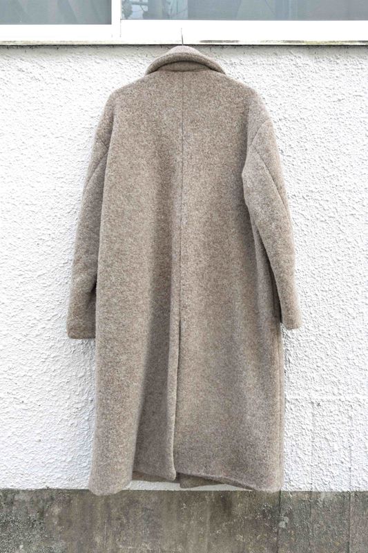 Blanc YM / Wool Pile Knit Coat - その他