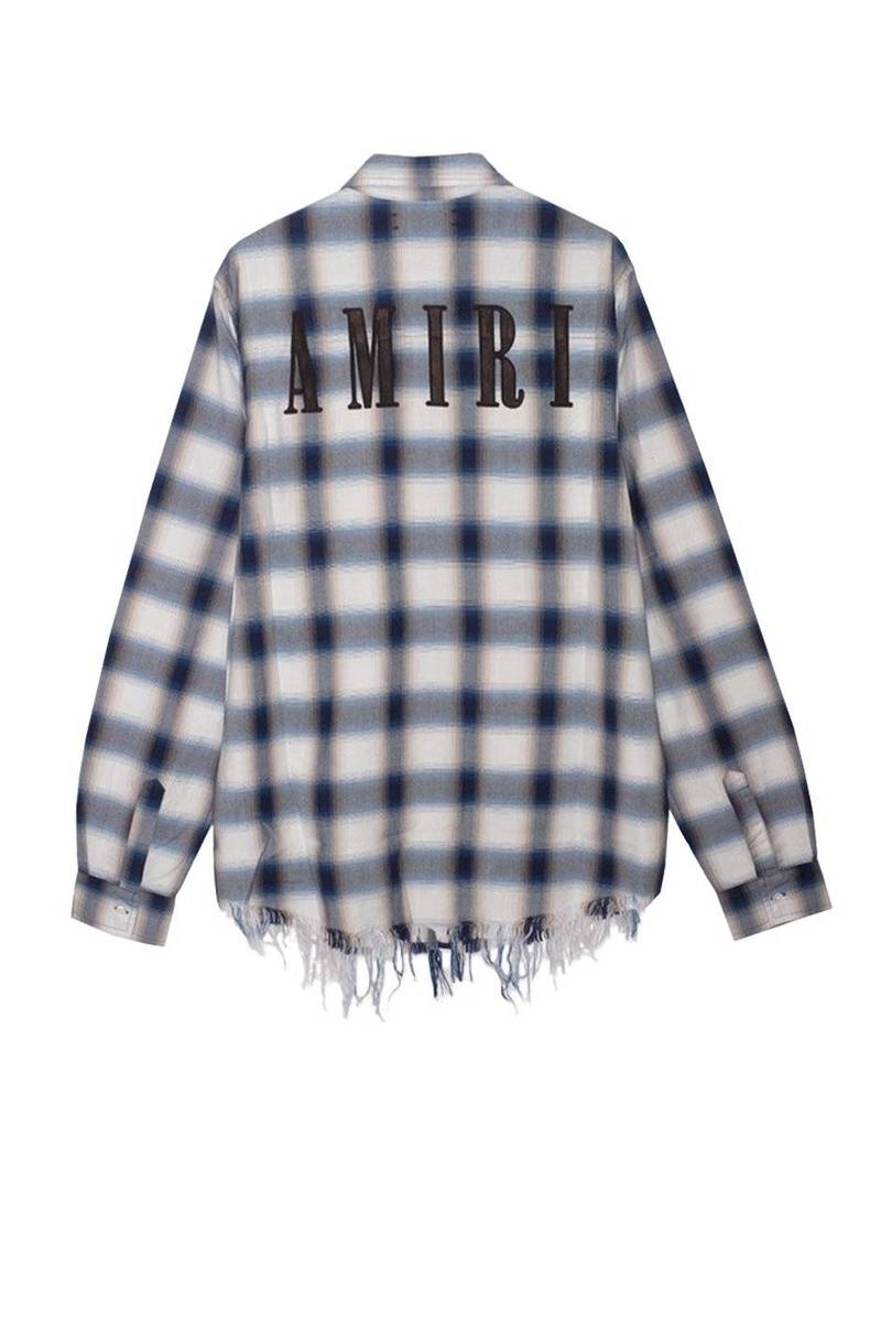 AMIRI LOGO FLANNEL  1